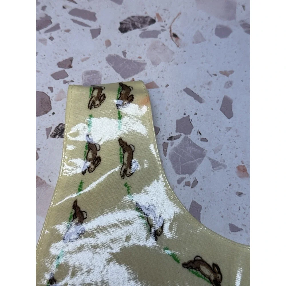 Vintage Bunnykins 1984 Golden Jubilee PVC Coated Apron Bib UK‎ Doulton